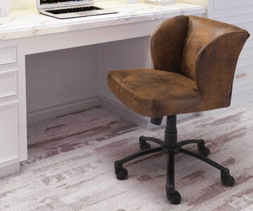 Rustic desk chair